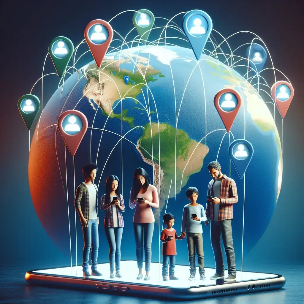 Cómo compartir ubicación con toda tu familia de forma permanente con el móvil